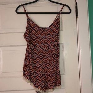 Forever 21: Aztec Print Romper
